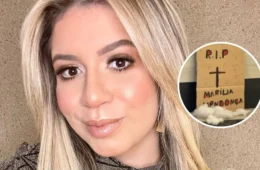 Em Manaus, Marília Mendonça tem nome usado em decoração de Halloween; família se revolta
