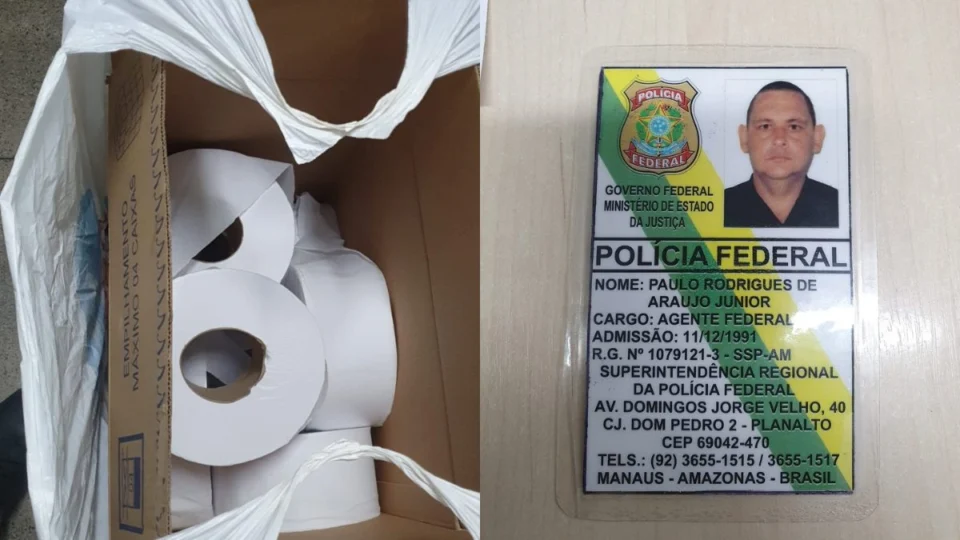 Falso policial é preso por furtar papel higiênico de banheiros em shopping de Manaus