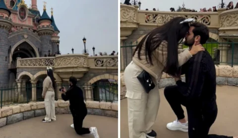 Isabelle Nogueira está noiva! Matteus faz pedido na Disney; assista vídeo