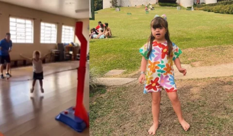 VÍDEO: Menina com síndrome de Down pula corda pela primeira vez e comemoração de colegas emociona