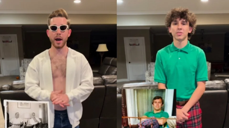 VÍDEO: netos revivem momentos icônicos do avô em homenagem emocionante de 80 anos