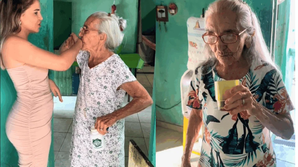 VÍDEO: netos emocionam avó ao aparecerem de surpresa na casa dela e viralizam