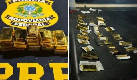 PRF apreende 21kg de ouro na BR-174, em Roraima