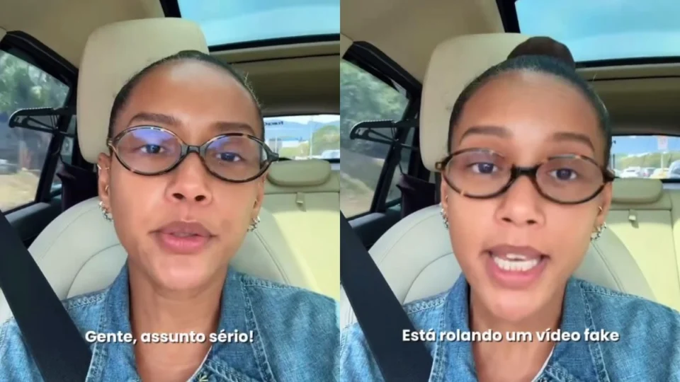 Taís Araújo denuncia vídeo fake feito com IA para aplicar golpe com sua imagem; assista