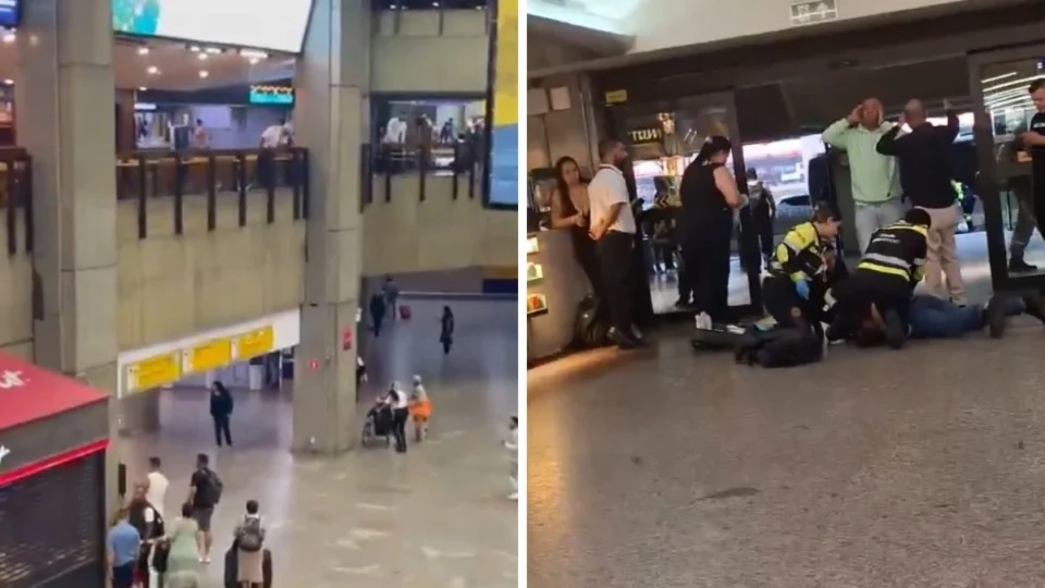 Vídeos registram tiroteio no Aeroporto de Guarulhos que causou uma morte