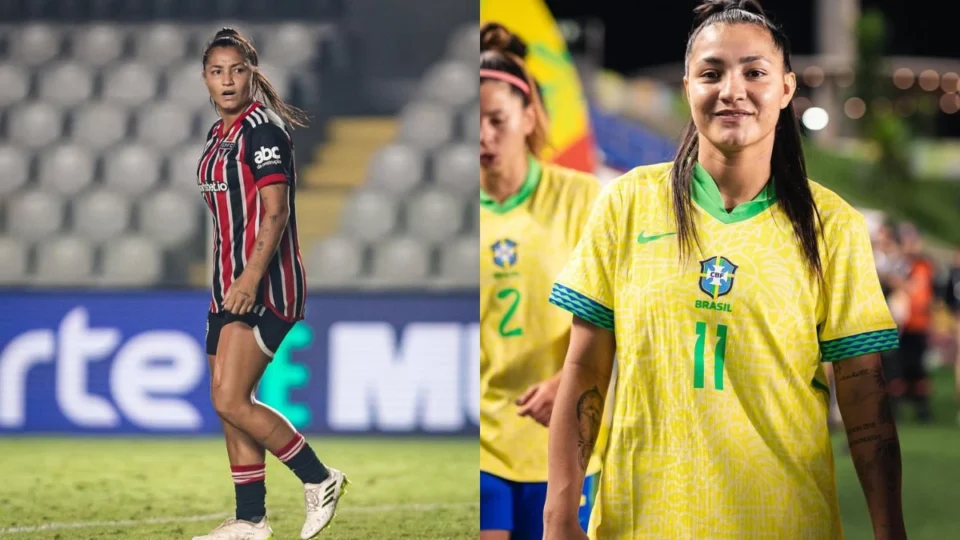 Amazonense ganha Bola de Prata de melhor meia do Brasilerão feminino; conheça Micaelly Brazil