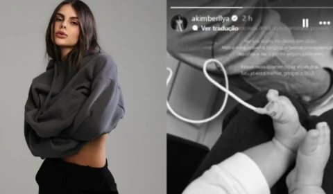 Amanda Kimberlly desabafa ao mostrar filha de Neymar no hospital: ‘Sem chão’; confira