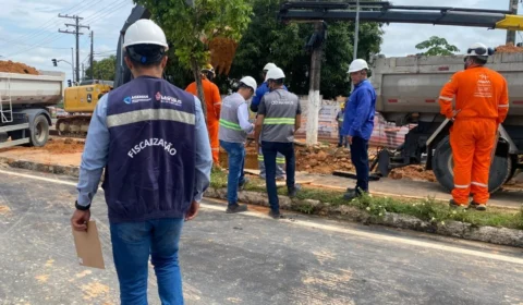 Trecho de avenida na zona Oeste de Manaus deve ser liberado nesta quinta (12); água está sendo restabelecida