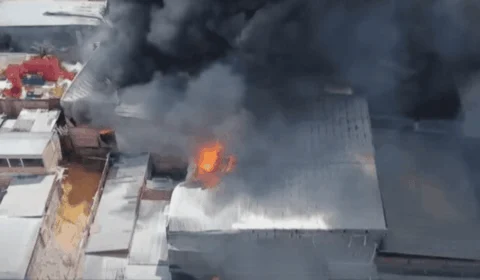 Incêndio no ‘Fuxico’: lojas seguem interditadas nesta quarta (4) em Manaus