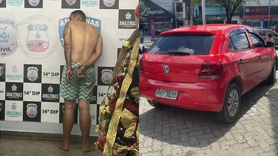 Motorista de aplicativo que estava sendo torturado por criminosos é resgatado em Manaus