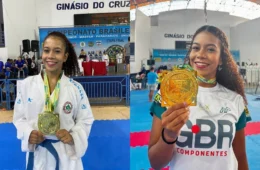 Nathália Faria, atleta amazonense, conquista título no Campeonato Brasileiro de Karatê Sênior 2024