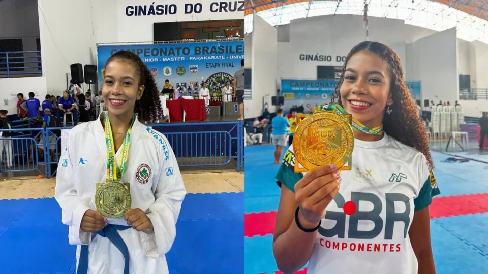 Nathália Faria, atleta amazonense, conquista título no Campeonato Brasileiro de Karatê Sênior 2024
