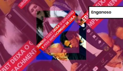 Post engana ao afirmar que Simone Tebet deixou governo e pediu impeachment de Lula