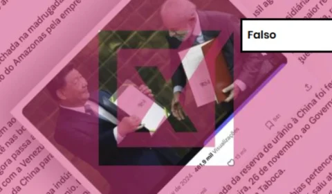 Não é verdade que o governo federal tenha vendido a maior reserva de urânio do Brasil para a China