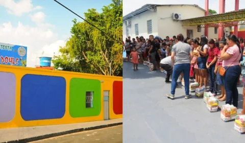 Lar Batista Janell Doyle recebe doações para ajudar famílias vulneráveis em Manaus
