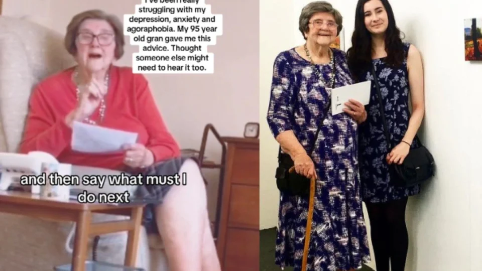 VÍDEO: avó emociona neta com conselhos sobre saúde mental e viraliza nas redes