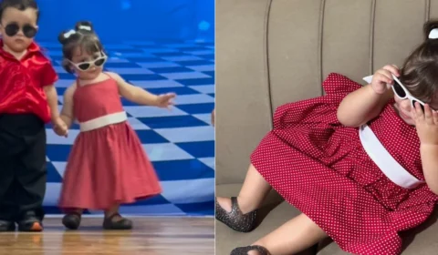 VÍDEO: menina rouba a cena e viraliza em apresentação de fim de ano da escola