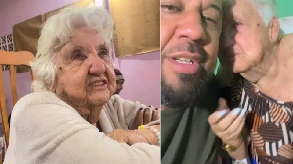 Neto realiza desejo diferentão de avó de 92 anos e emociona internautas