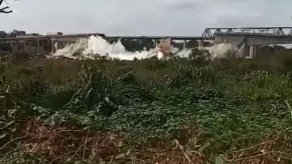 Cai ponte que faz divisa entre Tocantins e Maranhão; veja vídeo