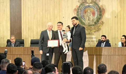 Prefeito, vice e vereadores eleitos de Manaus são diplomados pelo TRE-AM