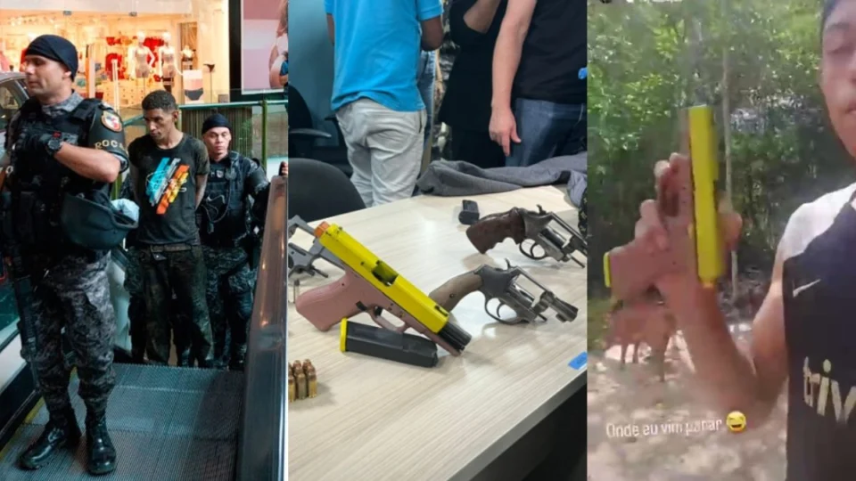 Assalto a shopping de Manaus: cinco foram presos e um morto