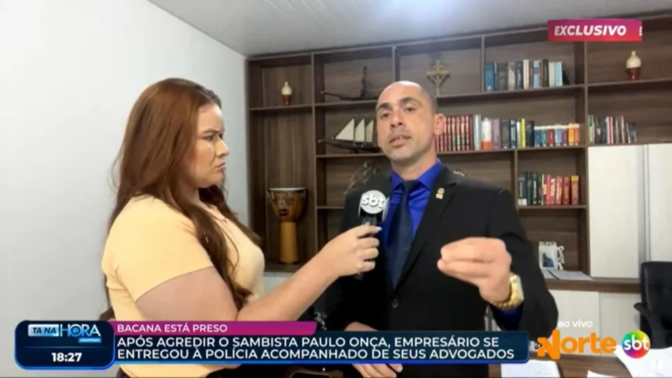 Exclusivo: defesa de ‘Bacana’, agressor do sambista Paulo Onça, diz que suspeito não bateu em artista com força