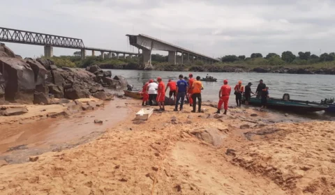 Equipes retomam buscas após desabamento de ponte no Tocantins