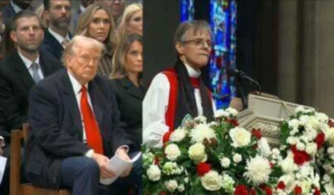 Donald Trump critica bispa de Washington e cobra desculpas públicas