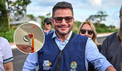 Governador do Acre compartilha foto romântica e rumores de novo affair agitam a web; confira