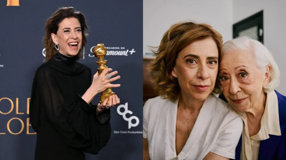 VÍDEO: Fernanda Montenegro vibra com vitória da filha, Fernanda Torres, no ‘Globo de Ouro’