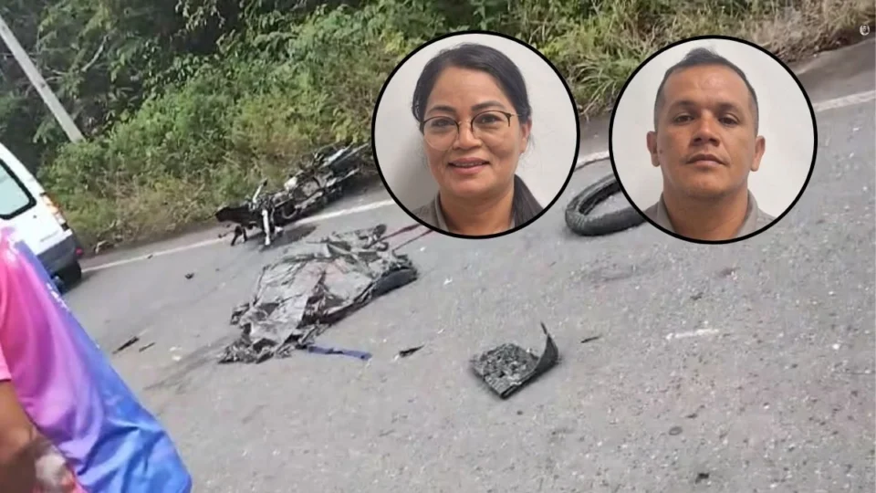 Vídeo: casal morre em grave acidente a caminho do trabalho na rodovia AM-363