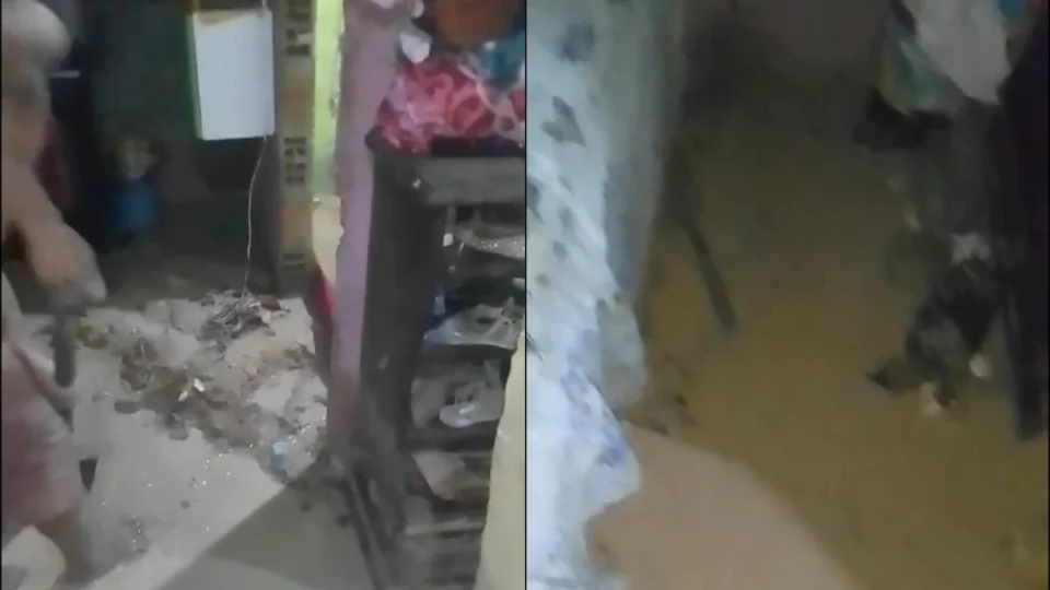 Casas e ruas ficam alagadas durante forte chuva em Manaus; veja vídeos