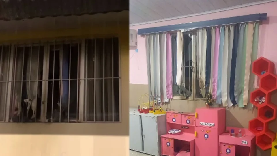 Criminosos tentam incendiar escola na zona sul de Porto Velho; veja vídeo