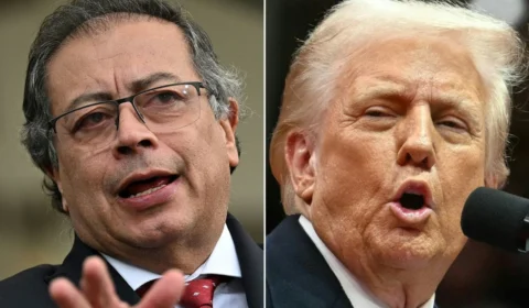 Presidente da Colômbia aceita os termos de Donald Trump sobre os imigrantes deportados