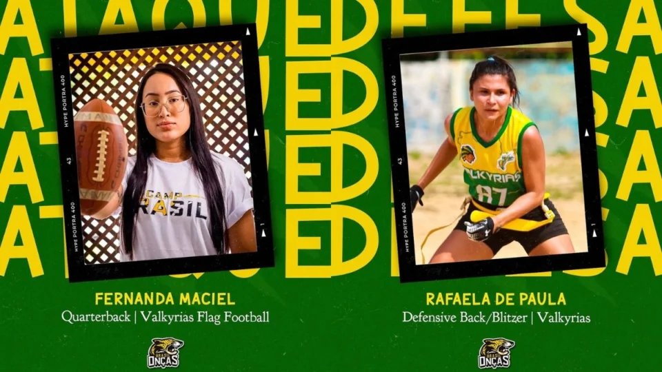 Flag Football: amazonenses são convocadas para a seleção brasileira de 2025