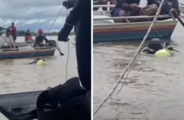 Grávida que sobreviveu a naufrágio no AM teve queimaduras e está internada; família pede ajuda