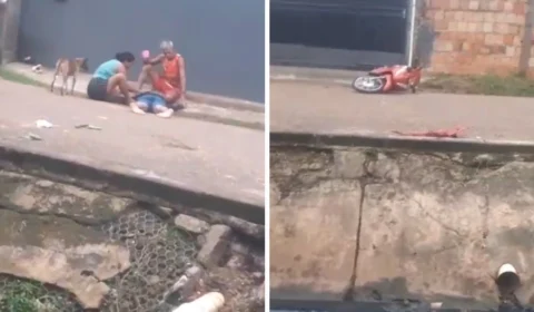 Jovem morre após colidir moto contra poste no bairro Aparecida, em Manacapuru