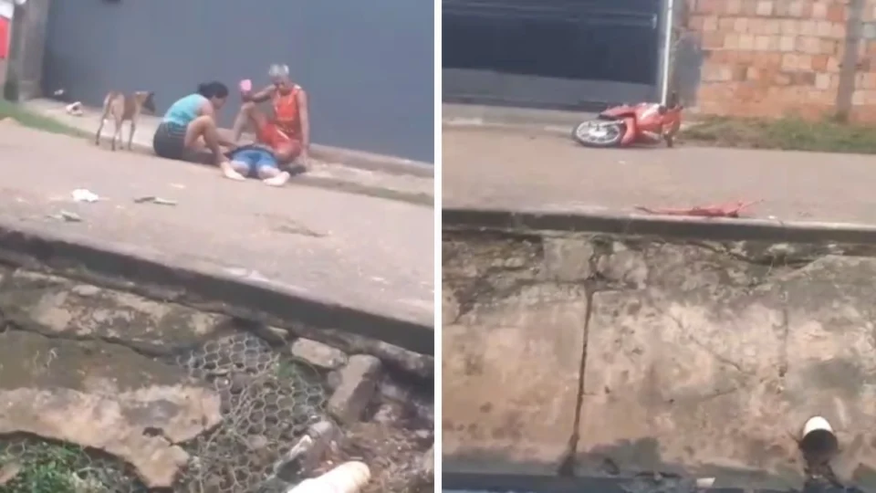 Jovem morre após colidir moto contra poste no bairro Aparecida, em Manacapuru