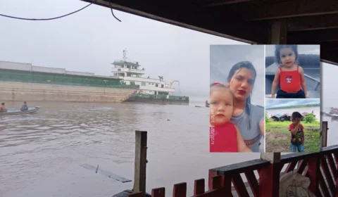 Mãe e três filhos são identificados após balsa colidir com flutuante no AM