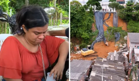 Mãe salva filho preso entre escombros após deslizamento em Manaus: ‘Não sei de onde tirei forças’