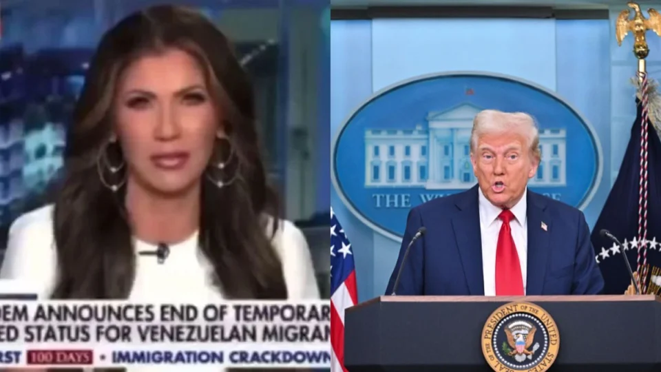 Secretária de Trump chama venezuelanos de ‘sacos de lixo’ ao revogar proteção