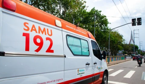 Suspeito de assalto passa mal e vai parar no hospital em Manaus