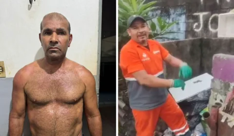 Suspeito de matar gari a facadas em Manaus é preso após fugir para o Pará