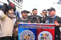 ‘Temos que viver o Vascão’: torcedores chegam em Manaus para assistir ao Vasco na Arena da Amazônia