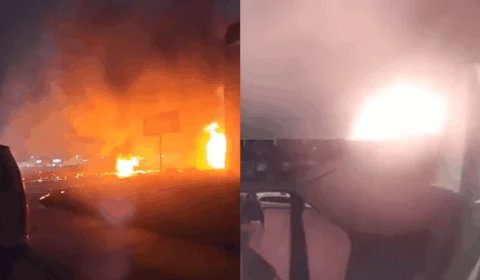 VÍDEO: Avião cai e explode em área residencial da Filadélfia, nos Estados Unidos