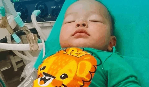 Bebê de 7 meses precisa doação de sangue enquanto trata pneumonia e dengue no Acre