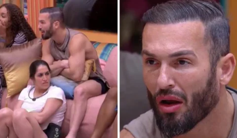 Clima pesa! Eva e Renata expõe conversa privada de Diego e Dani durante o ‘almoço do Big Fone’