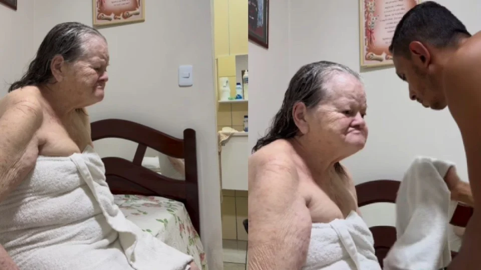 VÍDEO: filho conquista a internet ao compartilhar rotina de cuidados da mãe com demência