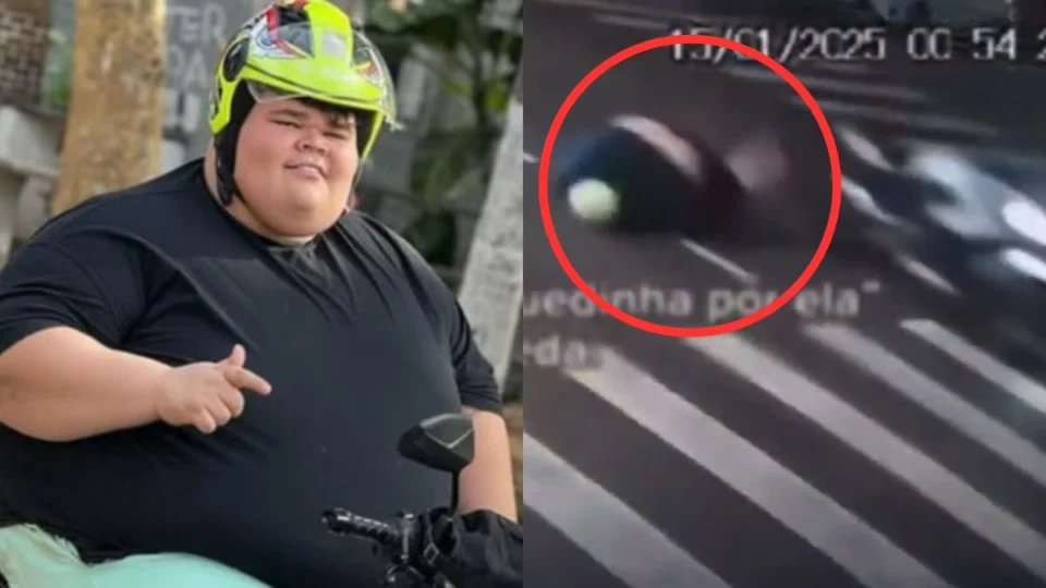 ‘Gordao da Xj’ sofre acidente de moto e vídeo choca web; assista
