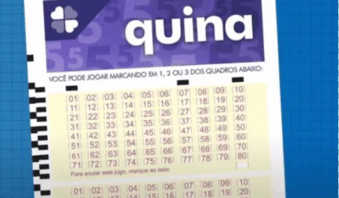 Resultado Quina de hoje (17/01): veja números sorteados no concurso 6634